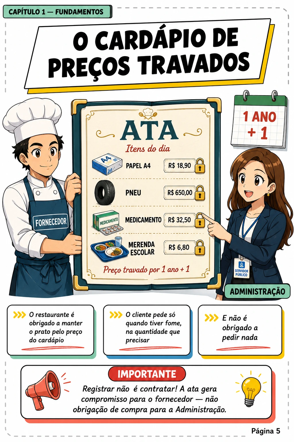 A Trilha da Concorrência · pág. 5 — O pregão dos objetos difíceis